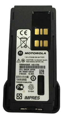 Bateria Para Radio Dgp4400/550 Motorola Pmnn4409ar