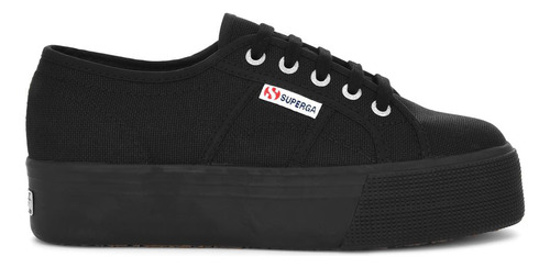 Tenis Plataforma Negros 2790 Acotw Linea Up Mujer Superga Su