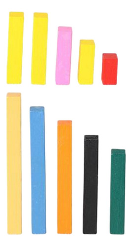 4 Juego De Varillas Matemáticas De Madera Para Que 4 Piezas