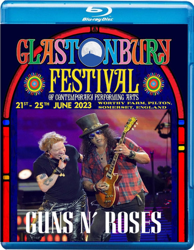 Blu-ray Guns N' Roses Live At Glastonbury 2023