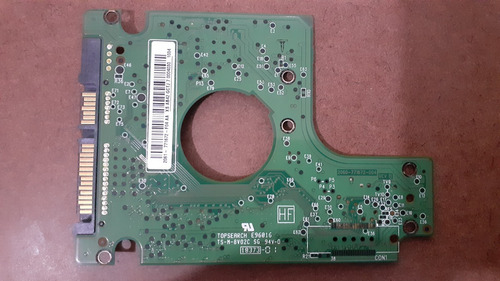Tarjeta Logica Pcb Disco Duro 320gb Wd Scorpio Blue (Usado)
