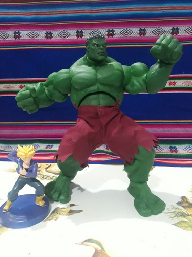 Hulk Hombre Verde Gigante Articulado Marvel Avenger 28 Cm !!