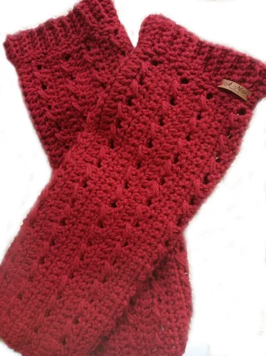 comprar Calienta Piernas Tejidas A  Crochet. Polainas