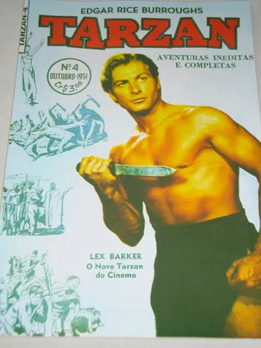 comprar Tarzan 4 De 1951 Ebal Lex Barker Na Capa Leia Tudo Grátis
