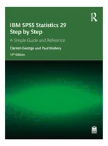 Comprar Libro:  Ibm Spss Statistics 29 Step By Step: A Simple Guide 