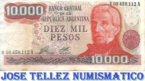 Bottero 2480 $ 10000 Pesos Ley 18188 Reposicion Mb- Palermo