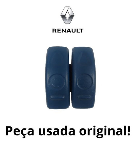 Botão Vidro Dianteiro Esquerdo Duplo Simples Renault Twingo 