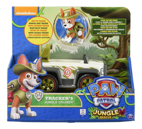 Paw Patrol, Jungle Rescue, Tracker's Jungle Cruiser