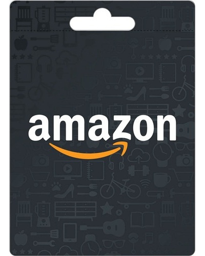 Gift Card Tarjeta Amazon Libro Artículo Físico Digital D $75