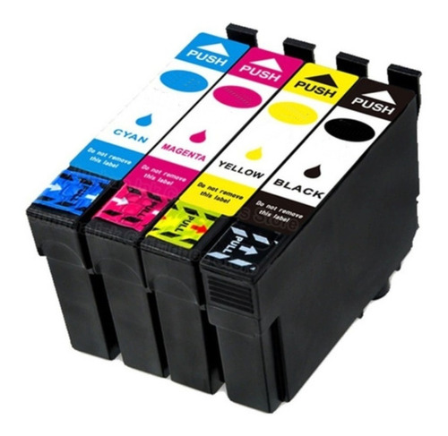 Kit Set Cartuchos P Impresora 206 Negro Color Alternativo
