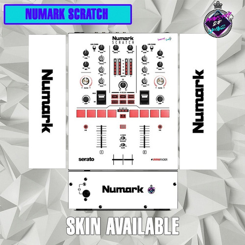 Numark Scratch Calcomania-skin