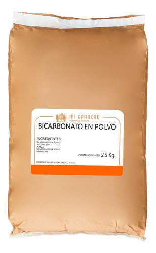 Bicarbonato De Sodio 25 Kilogramos