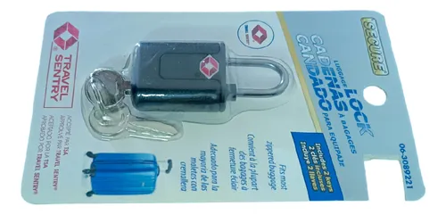 Candado De Llave Para Equipaje Con Cremallera
