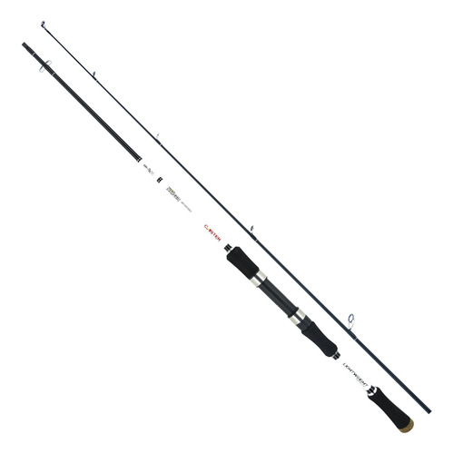 Imagen 2 de 5 de Caña Pescar Caster Sniper 1.80m Spinning Grafito 8-16 Lb