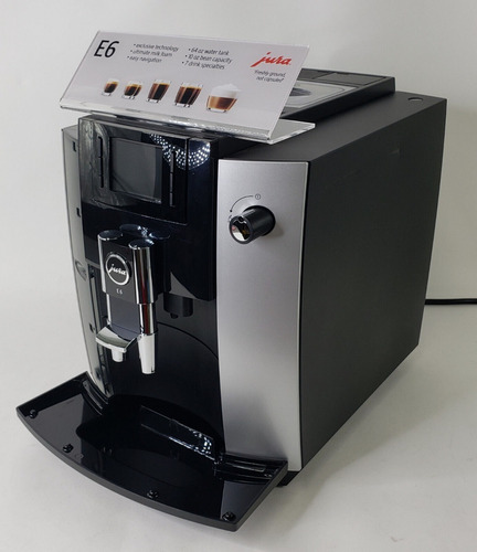 Imagen 1 de 3 de Jura E6 Platinum 15070 Automatic 15 Bar Espresso Machinehtur