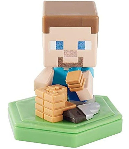 Figura Mini Oficial De Minecraft Boost Genoa Crafting Steve