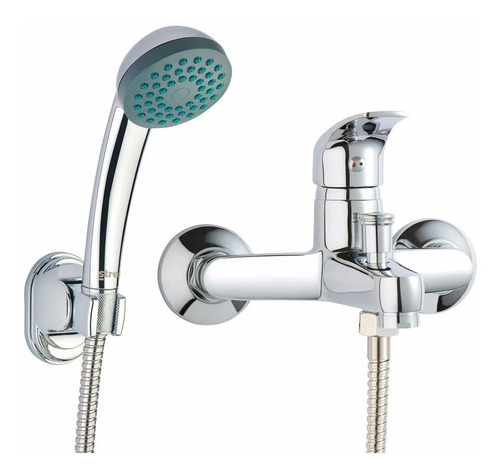 Combo Grifería Monocomando Lavatorio Bidet Ducha Exterior