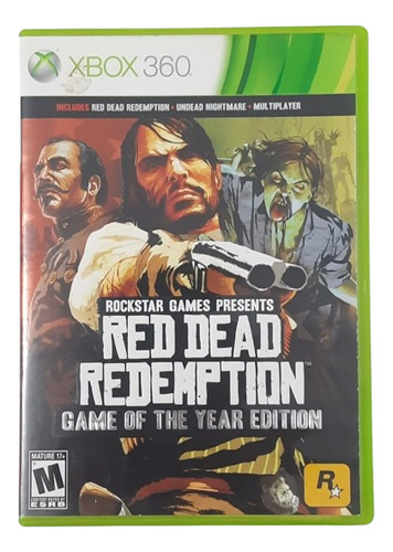 Red Dead Redemption + Undead Nightmare Xbox 360 Original (Recondicionado)