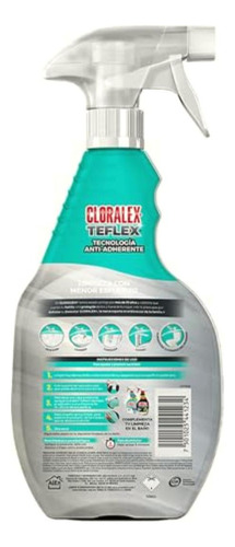 Cloralex Limpiador De Baños Teflex Tigger Sin Cloro 650 Ml