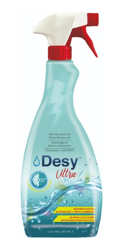 Desy® Desinfectante Y Sanitizante Ecológico 6pz