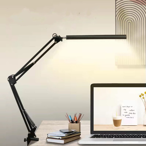 Lámpara De Escritorio Led, Lámpara Led Con Brazo Oscilante