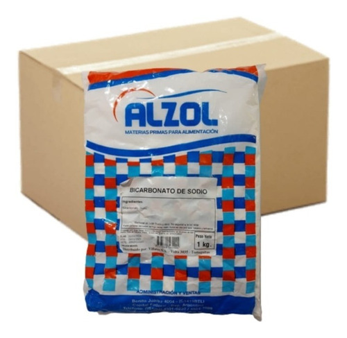 Bicarbonato De Sodio Alzol 10x1kg - Cotillón Waf