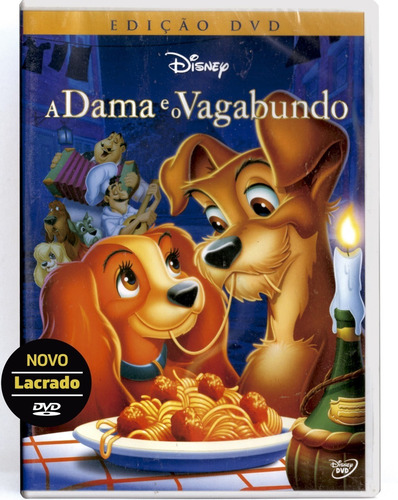 Dvd A Dama E O Vagabundo - Disney Clássico Original Lacrado