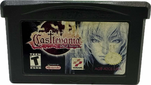 Castlevania Aria Of Sorrow | Game Boy Advance Gba Original (Reacondicionado)