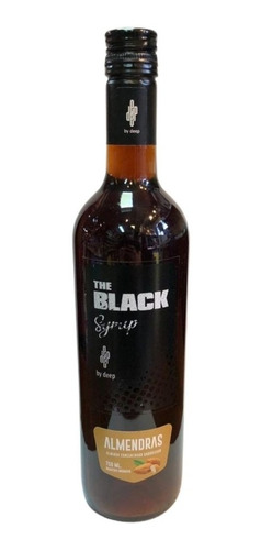 Imagen 1 de 2 de Syrup The Black Almendra 750 Ml