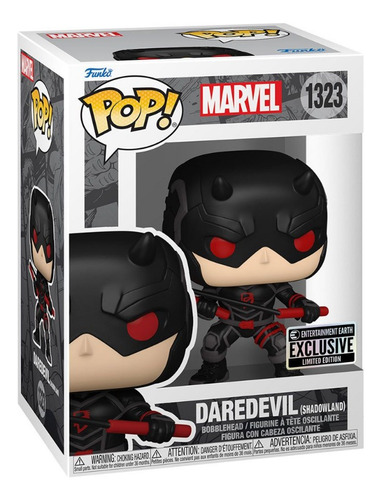 Funko Pop Daredevil (Shadowland) #1323 - Ent Earth Exclusive