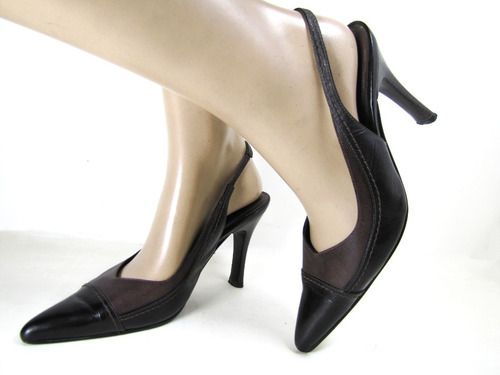 Zapatos Mazzini Cuero Talla 38 Elegantes