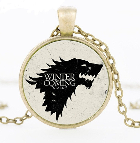 Colar  Game Of Thrones Casa Stark