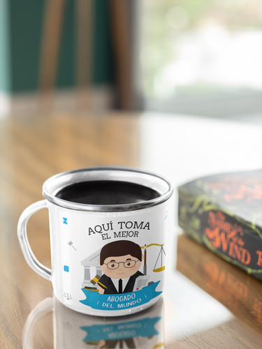 Taza Enlozada Justicia Y Java - Abogado
