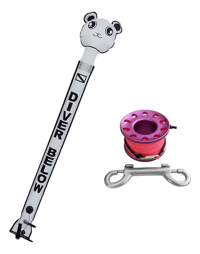 Tubo De Señal De Salchicha De Seguridad Para Buceo 6 Pies