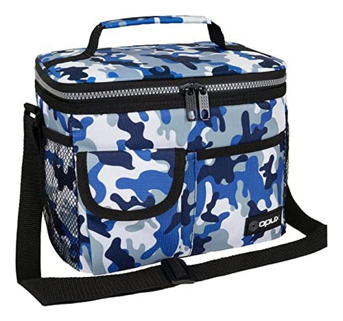 Bolsa Lanchera Opux Camo Blue 