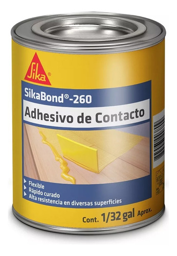 Sikabond 260 Adhesivo Contacto 1/32 Gal (118 Ml)