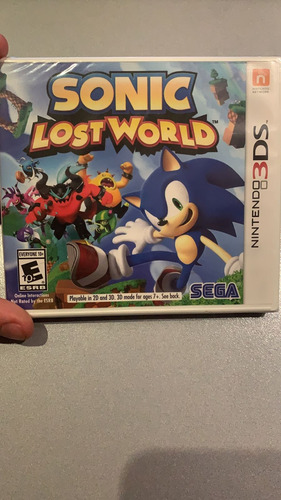 Sonic Lost World Sellado 3ds
