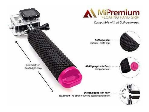 Soporte Flotante Para Camara Gopro Hero ( Rosa )