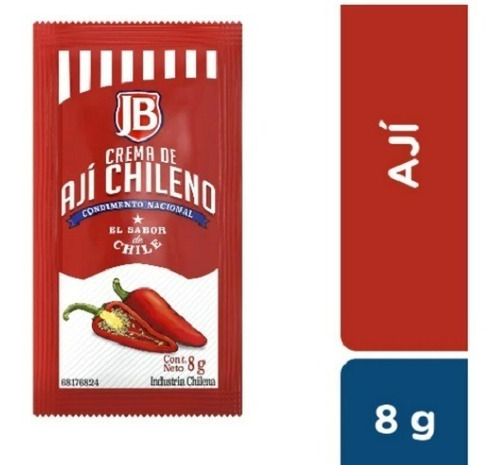 Aji Sachet Jb 8grs. Caja 528und