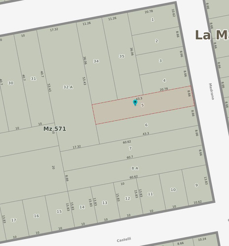 Terreno En Venta En Ramos Mejia Sur