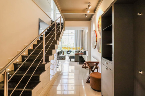 Imagem 2 de 30 de Edifício Loft Batel - Apartamento Loft Todo Mobiliado E Decorado À Venda E Locação - Batel, Curitiba, Pr - Pr - Ap1155_impr