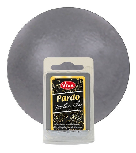 Arcilla Polimérica Viva Decor Pardo Jewellery Metallic 56g