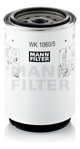 Filtro De Combustible Mann Filter Wk 1060/5 X