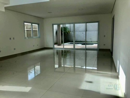 Sobrado Com 4 Dormitórios À Venda, 450 M² Por R$ 2.200.000 - So0177