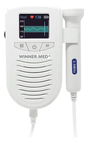 Doppler Fetal Detector Fetal Aparelho Ouvir Coração Bebê