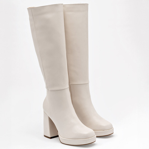 Botas Mujer Lady Paulina Latte 128-907