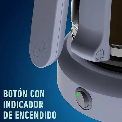 Cafetera Oster BVSTDCS12 semi automática gris de filtro 220V