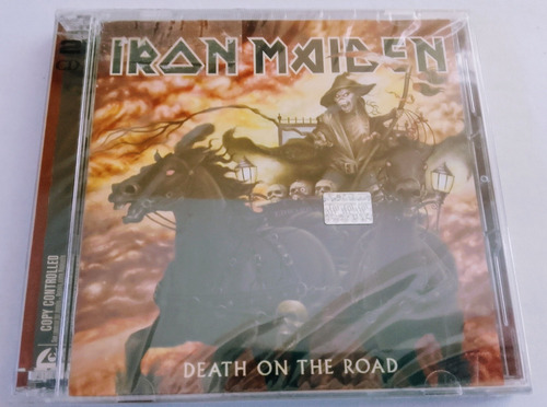 Iron Maiden Death On The Road Cd Doble Cerrado Nuevo
