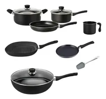 Comprar Set Cocina Teflón 10 Piezas Bifera Wok Jarr  Hudson Original