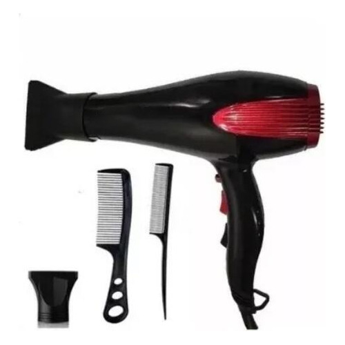 Secador De Cabelo Profissional Iônico 4 Em 1 6000w Gn-299